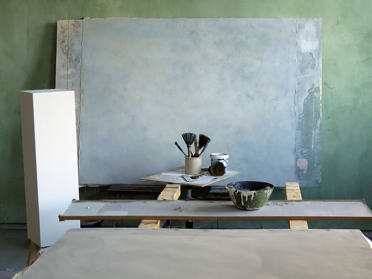 Handgemalter Canvas-Hintergrund